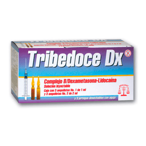 Tribedoce Dx 100/100/5mg Complejo B Gen 3 Pz