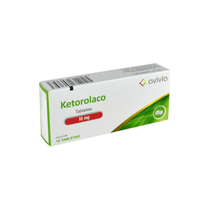 Ketorolaco 10mg 10 Tabl Gen 10 Pz