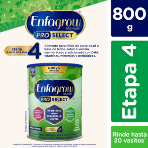 Enfagrow 4 Alimento Lácteo a partir de 2 años 800 g