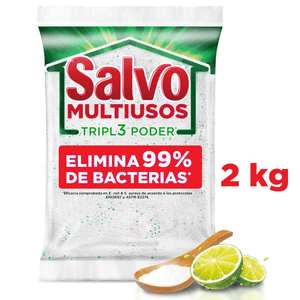 Detergente en Polvo Triple Poder 2 Kg