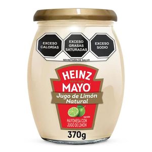 Heinz Mayonesa Limón Frasco 370 g