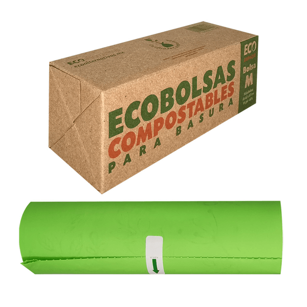 Bolsa compostable para envíos 23x16 (cm) Verde