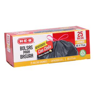 Bolsas de Basura Grande 25 pz Bolsas de Basura Grande  25 Pz