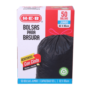 Bolsas de Basura Jumbo 50 pz Bolsas de Basura Jumbo  50 Pz