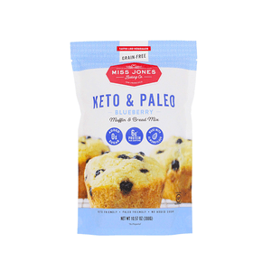 Harina P/Muffin con Moras Keto Y Paleo 300 Gr