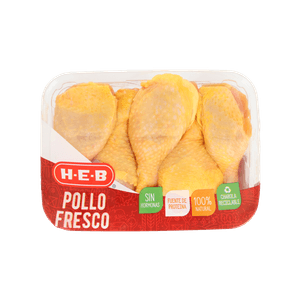 HEB Pierna Bate de Pollo Amarillo Fresco 1 kg