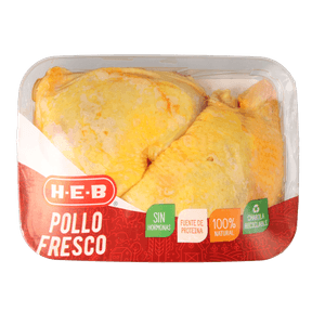 HEB Pierna y Muslo de Pollo Amarilla 1 kg