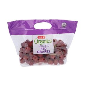 Uva Roja Orgánica Sin Semilla 1 Kg