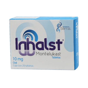 Inhalst Montelukast 10 mg 20 Tabletas