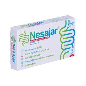 Nesajar 100/300mg 16cap Pinaverio Dimetic Gen 16 Pz