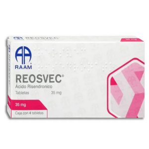 Reosvec Ácido Risedronico 35 mg 4 Tabletas