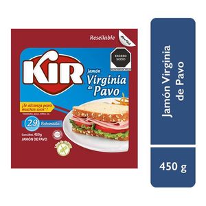 Kir Jamon de Pavo Virginia 450 g