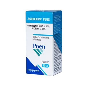 Acutears Plus Carmelosa de Sodio 0.5% Glicerina 0 10 Ml