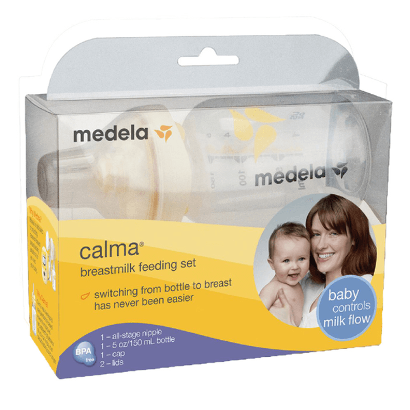  Medela Calma - Biberon 5.1 fl oz con Tétine Calma - : Bebés