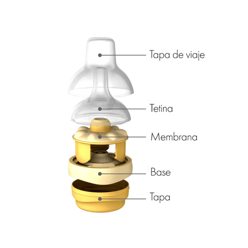 Medela Biberón Set Leche Materna 3 Pz - H-E-B México