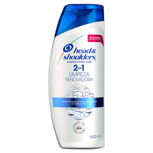 Shampoo 2 en 1 Limpieza Renovadora 650 Ml