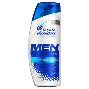 Shampoo Men 3en1 650 Ml