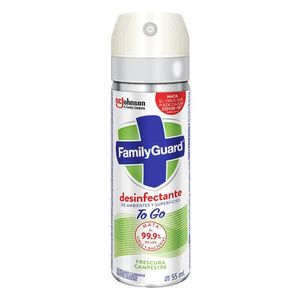 Family Guard To Go Aerosol Desinfectante Superficies y Ambientes 55 ml