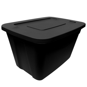 Caja Organizadora Plastic Trends Miami Negro 68.1 L/18 gl 1 Pz