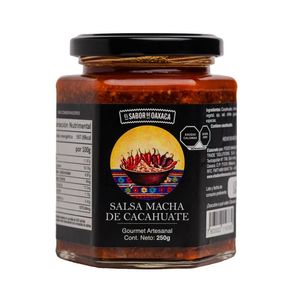 Salsa Macha de Cacahuate 250g 250 Gr