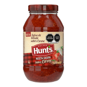 Hunts Salsa Para Pasta Sabor Carne 380 g