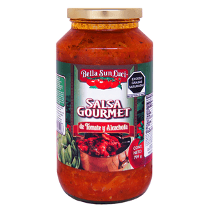 Salsa Gourmet Tomate Y Alcachofa 708 Gr