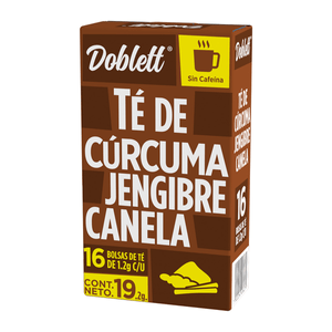 Doblett Té de Cúrcuma Jengibre Canela 24 g