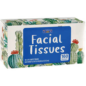 HCF Pañuelos Faciales Desechables Flat 160 pz Pañuelos Faciales Desechables Flat 160 Pz