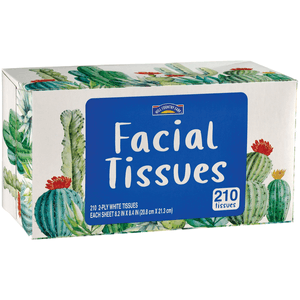 HCF Pañuelos Faciales Desechables Flat 210 pz Pañuelos Faciales Desechables Flat 210 Pz