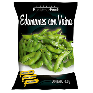 Vegetales Congelados Edamames con Vaina 400 Gr