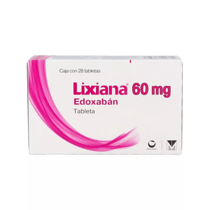 Lixiana 60mg 28 Tab Edoxaban 28 Pz