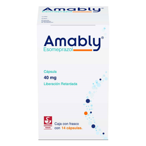 Esomeprazol 40mg Amably 14 Cap 1 Pz