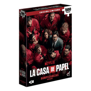 Rompecabezas Coleccionable la Casa de Papel 1 Pz