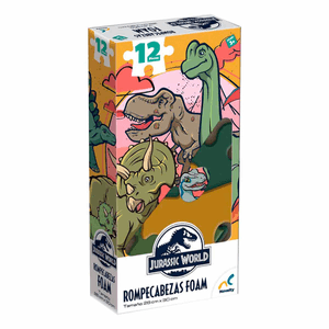 Rompecabezas Jurasic World Foam 12 Pz