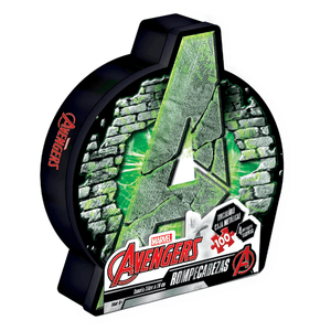 Rompecabezas Tin Forma Avengers Hulk 1 Pz