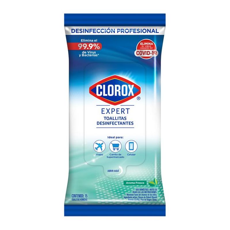 Toallitas Desinfectantes Clorox Expert 1 pz - H-E-B México