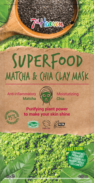 Montagne Jeunesse Geschenkset Superfood Masken – 4x Gesichtsmasken Mit Avocado, Heidelbeere, Matcha & Cannabis Sativa