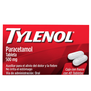 Analgésico Tylenol 500mg 1 Pz