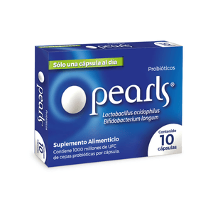 Pearls Probiotico 10 Capsulas 1 Pz