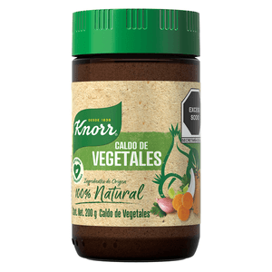 Knorr Caldo de Vegetales 100% Natural 200 g