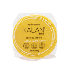 Kalan Obleas de Amaranto Leche Dorada 60 g