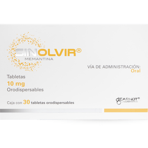 Sinolvir 10 Mg 30 Tab Memantina,Orodispersable 30 Pz