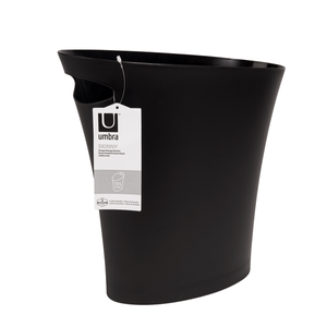 Bote de Basura Skinny 7.5l Negro 1 Pz