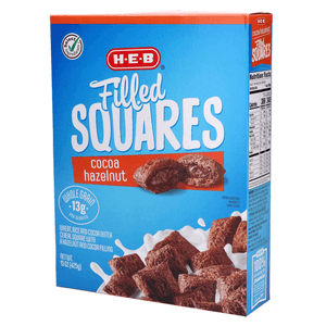 HEB Cereal Filled Squares con Nutella 425 g