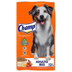 Champ Alimento Seco para Perros de Res 12 kg