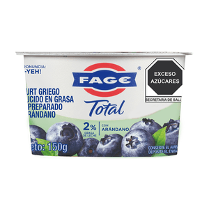 Fage Yogurt Griego de Mora 2% Grasa 150 g Danone Yogurt Bebible Frutos Verdes 230 g