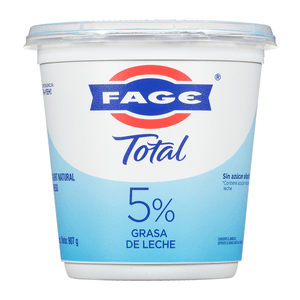 Fage Yogurt Griego Natural 5% Grasa 907 g Alpura Yogurt Batido Natural sin Azúcar 900 g