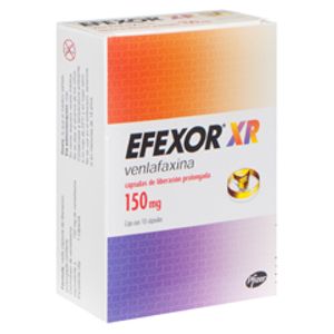 Efexor-Xr 150 Mg Caps 10 Venlafaxina 10 Pz