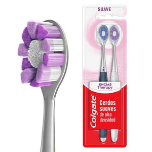 Colgate Cepillo de Dientes Encías Therapy con 2 pz