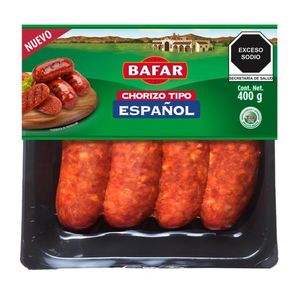 Bafar Chorizo Tipo Español 400 g